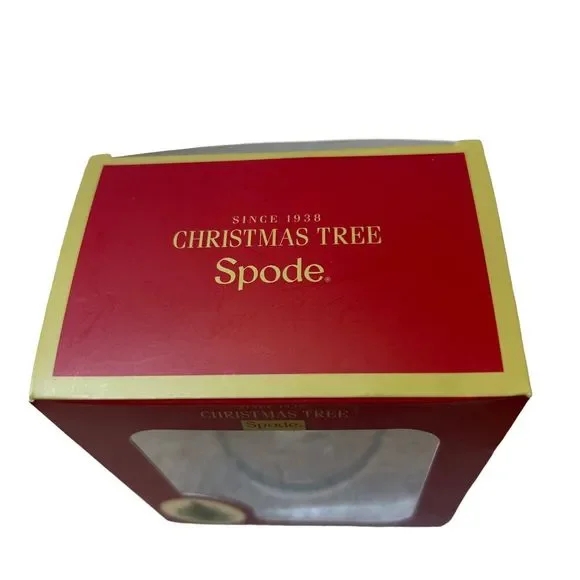 Vintage Spode Tea Cup‎ Christmas Tree Ornament with Original Box NIB - Picture 7 of 8